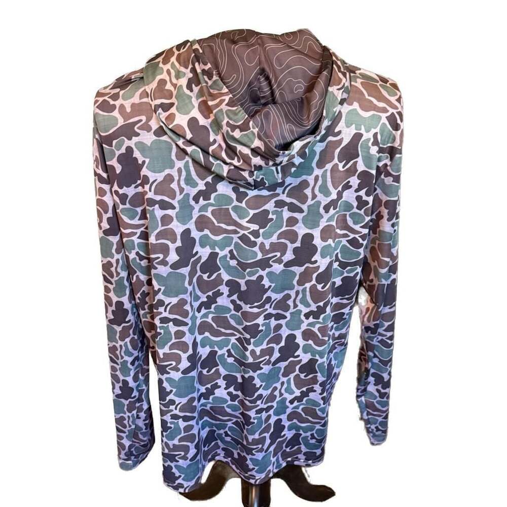Fieldstone Sporting Lifestyle Brand Camo Performance Hoodie XL - Picture 2 of 5